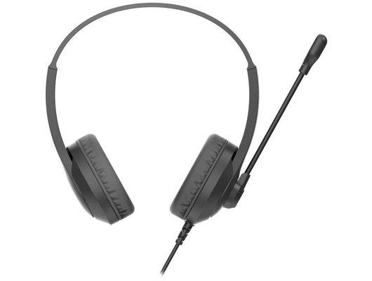 Наушники с микрофоном проводные A4Tech Fstyler FH100i черный (FH100I (STONE BLACK))